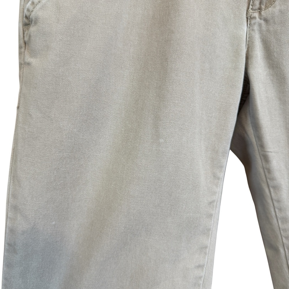 Free People 100% Cotton Chino Low Rise Khaki in Stone Size 0 #1991 - Picture 5 of 8
